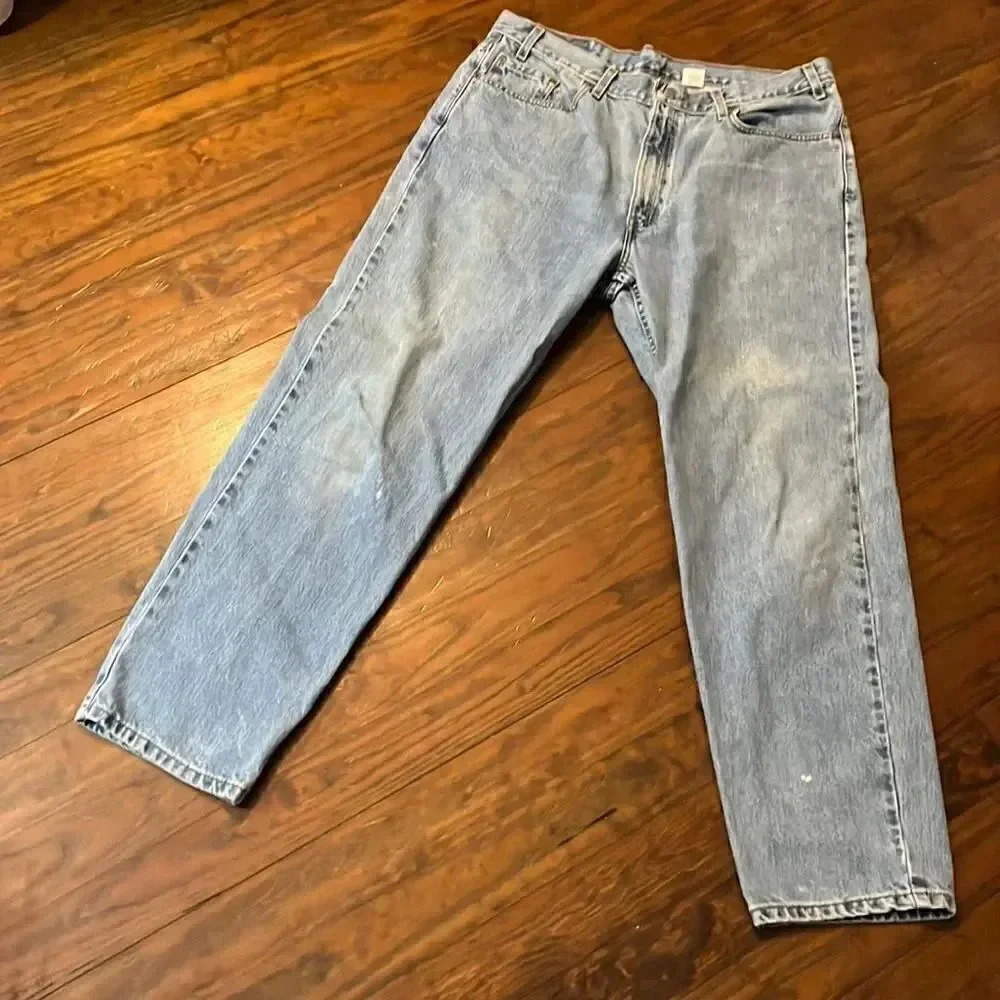 Levi’s relaxed fit 550 jeans 40 x 32. Well loved.